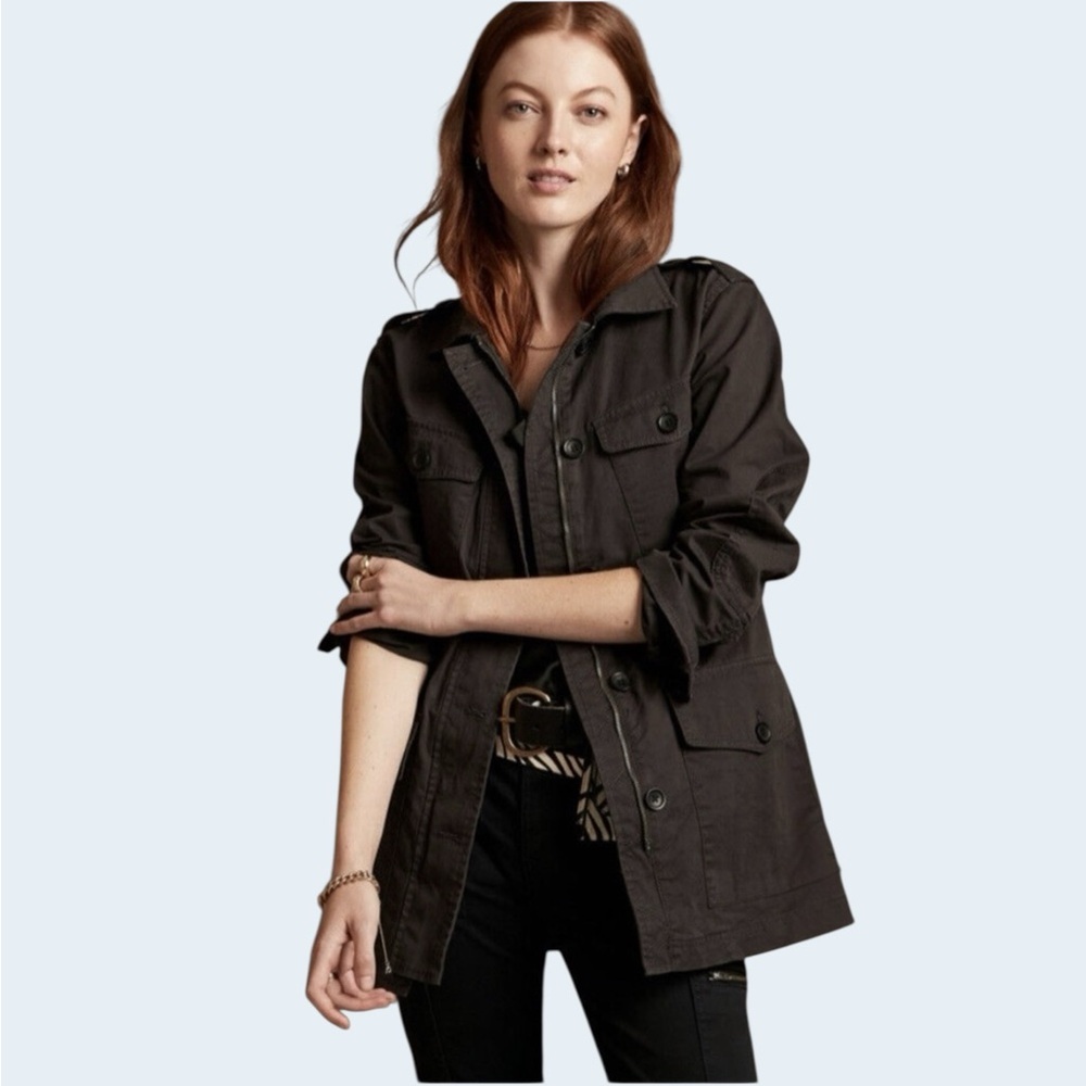 Banana Republic Four Pocket Military Jacket NWT MEDIUM